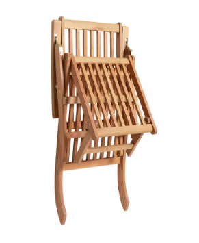 Argos Home Wooden Sun Lounger with Cushion